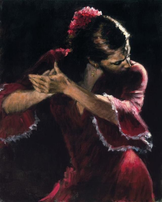 Flamenco Dancer Study for Flamenco
